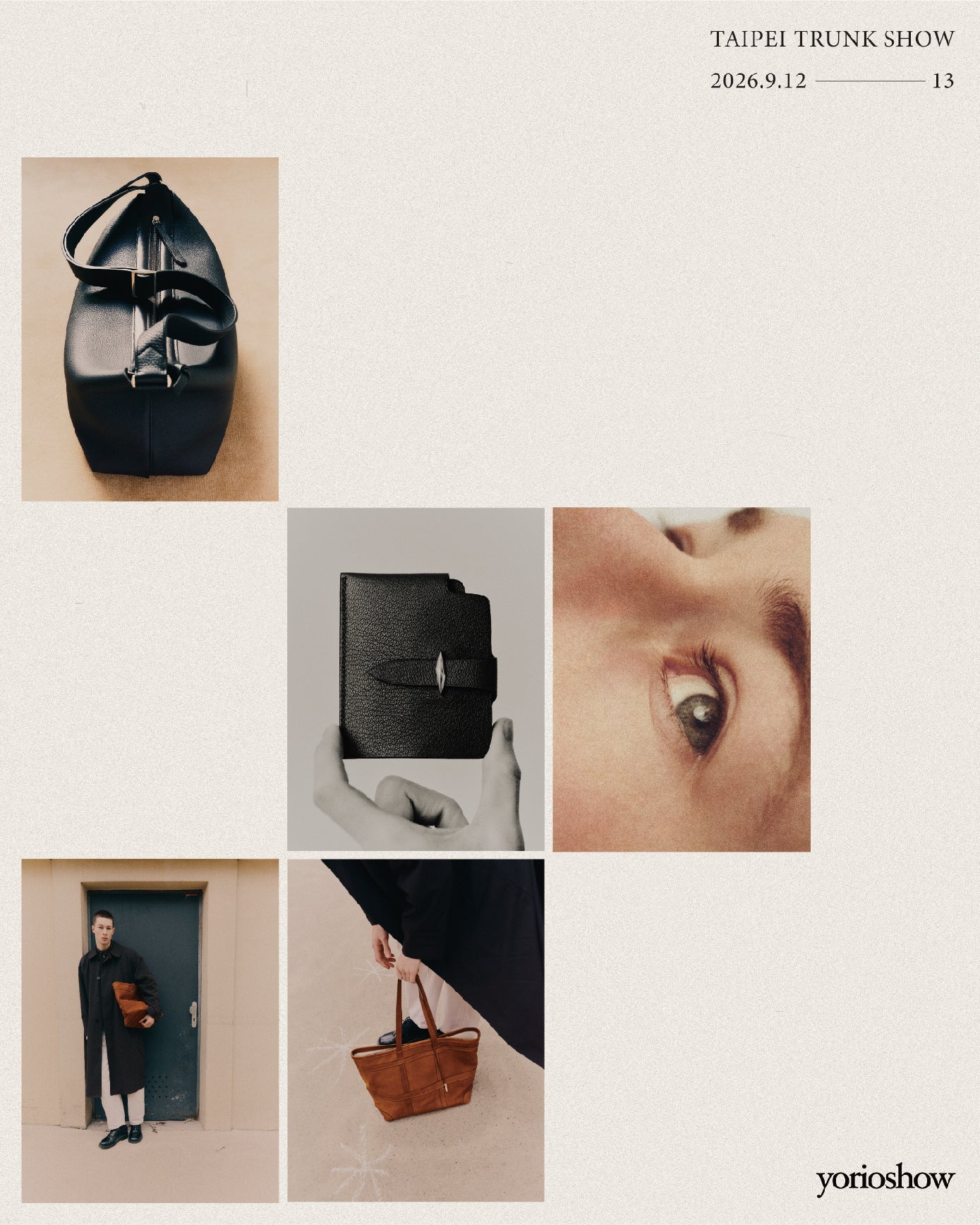 2026 TAIPEI TRUNK SHOW “Portable mind”