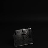 French goat leather/ lizard skin