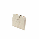 Pre-order Compact wallet Carat-H/J【GRIFFA WHPV_Pt900】in Crocodile skin
