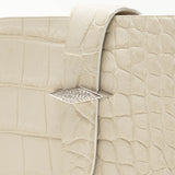 Pre-order Compact wallet Carat-H/J【GRIFFA WHPV_Pt900】in Crocodile skin