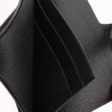 【Pre-order】Compact wallet  Carat-H/J【GRIFFA】BLACK