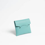 コインケース　オシャレ　ミニマム　ブルー　マリン　coin case blue marine  minimal designer 