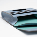 compact wallet minimal fashion designers blue コンパクトウォレット　財布　ミニマム　デザイナーズ　オシャレ　ブルー　アクセサリー　可愛い　おすすめ　