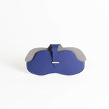 眼鏡ケース　眼鏡　アイウェア　おしゃれ　ファッション　デザイナーズ　ブルー　グレー　ミニマム　レザー　sunglasses case eyewear fashion leather minimal blue grey