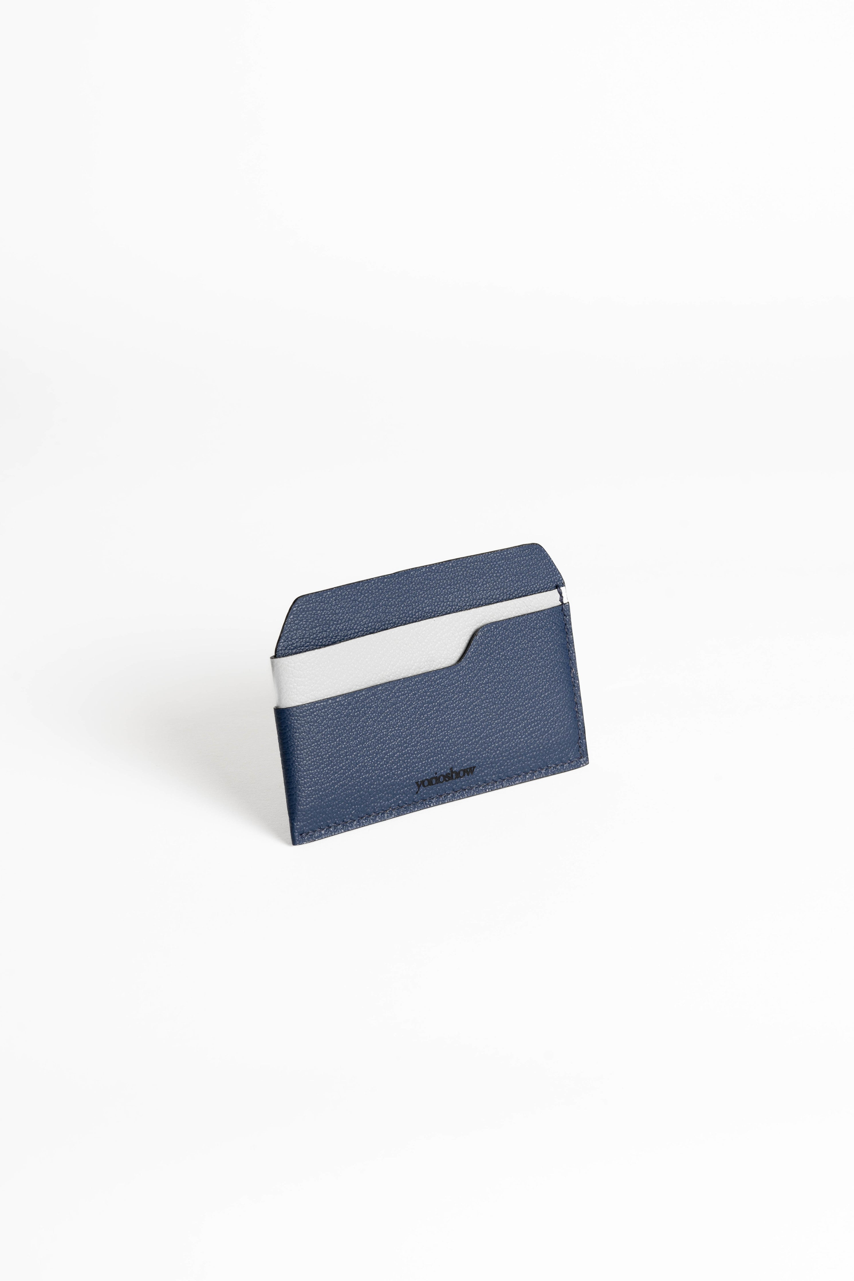 カードケース　オシャレ　ミニマム　ブルー　マリン　card case blue marine  minimal designer 