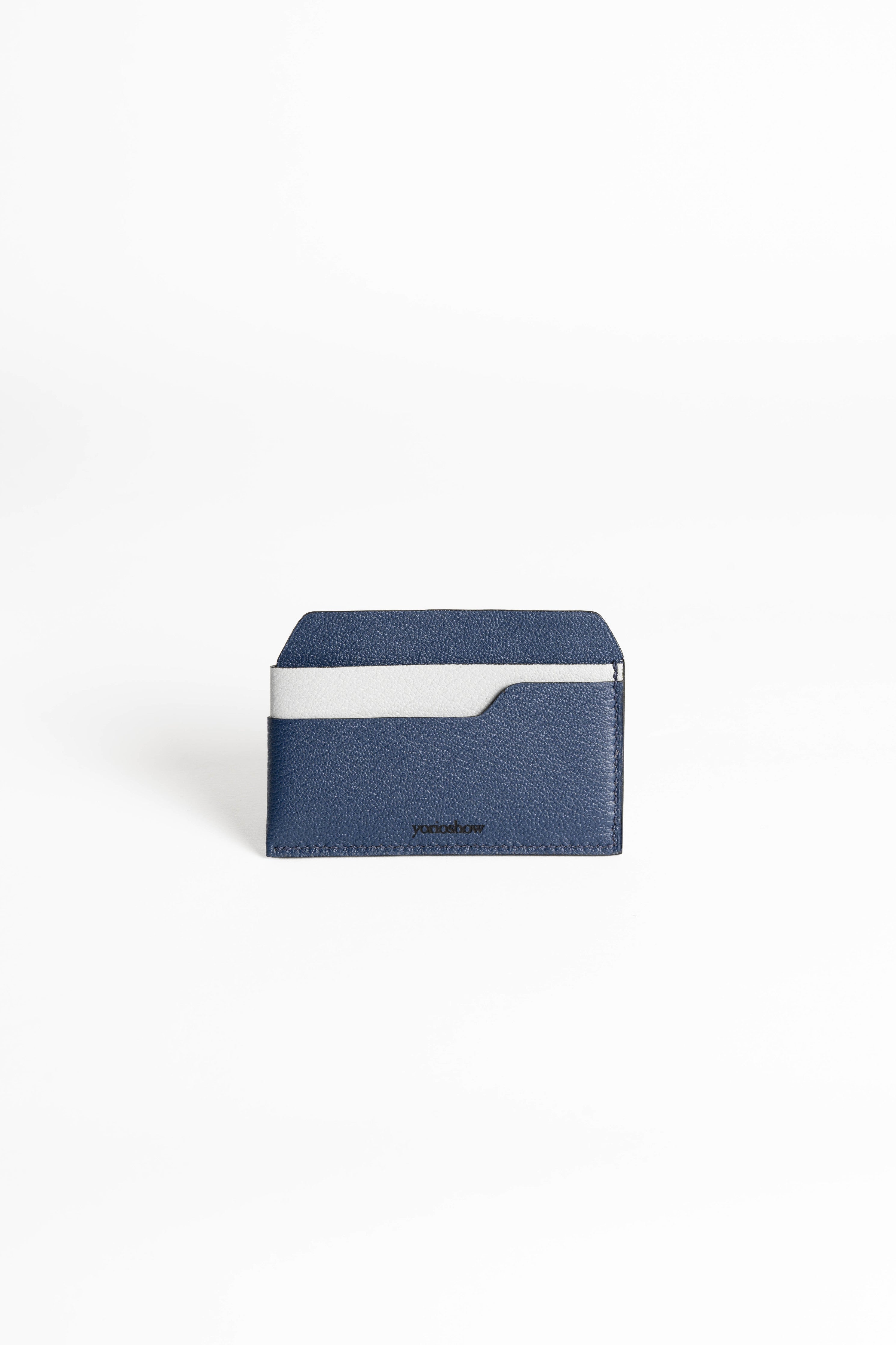 カードケース　オシャレ　ミニマム　ブルー　マリン　card case blue marine  minimal designer 