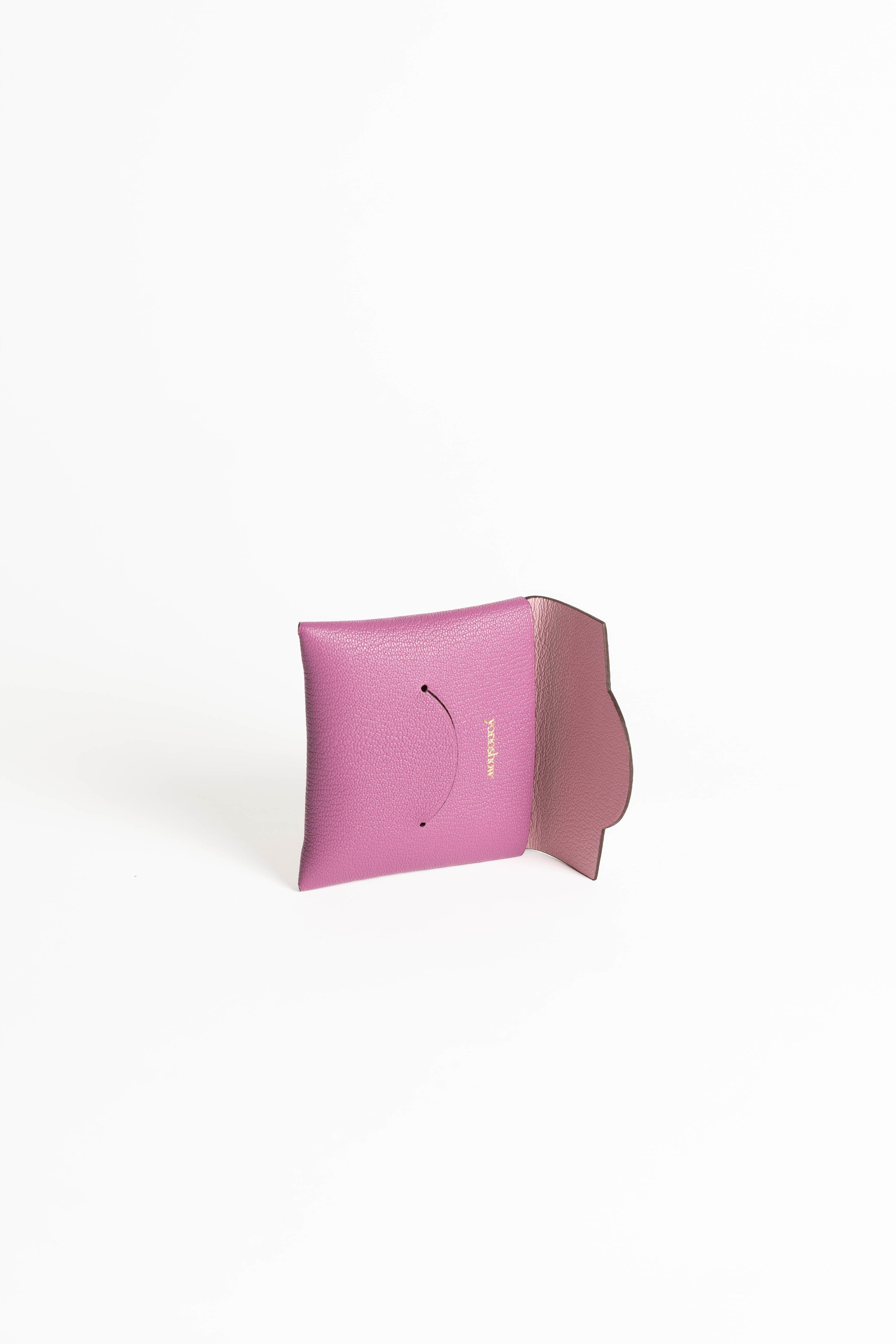 コインケース　オシャレ　ミニマム　ピンク　ロゼ　coin case pink rose pink minimal designer 
