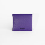compact wallet minimal fashion designers purple コンパクトウォレット　財布　ミニマム　デザイナーズ　オシャレ　パープル　ファッション　おすすめ　見たことない goatskin 山羊革　フランス　