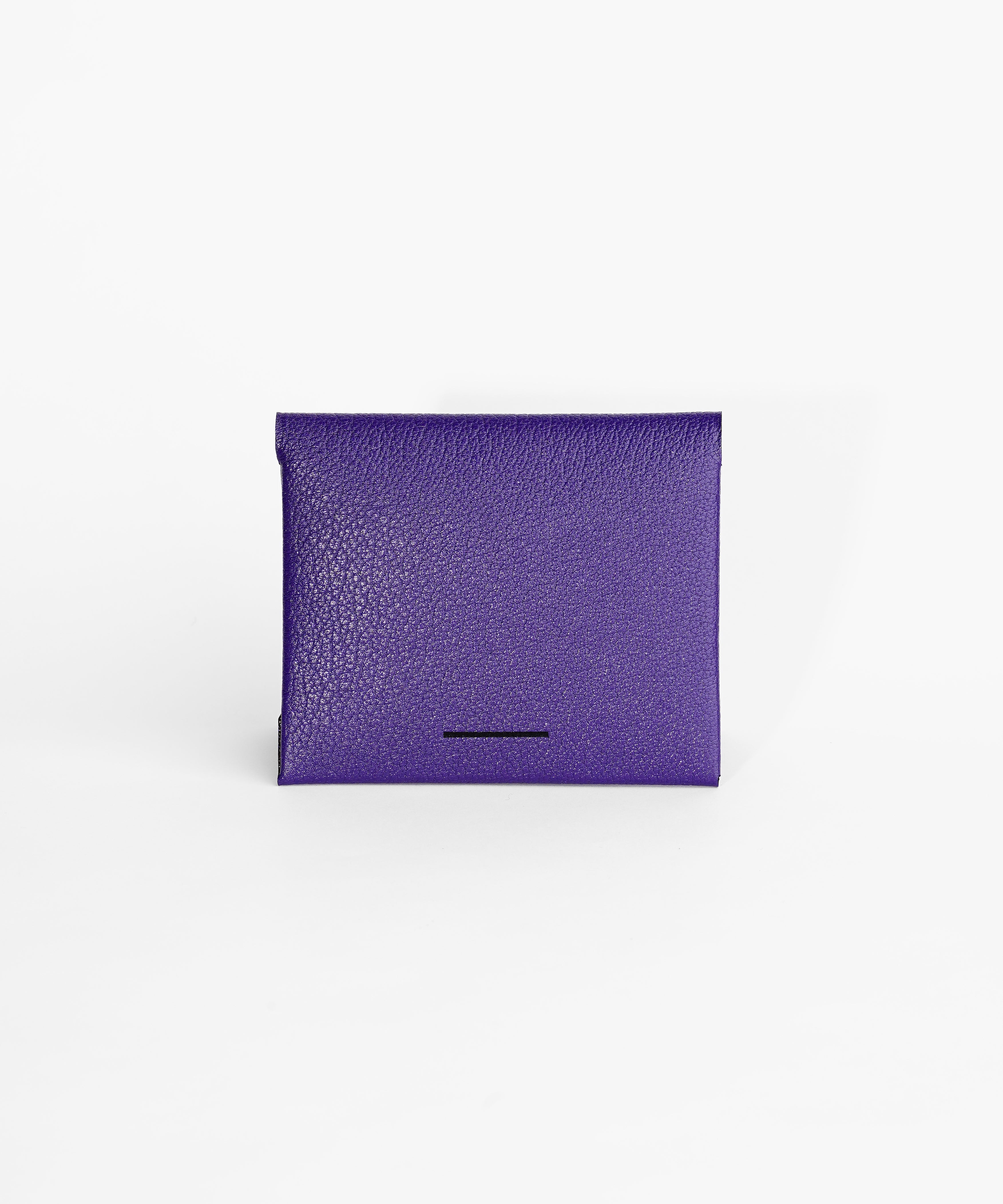 compact wallet minimal fashion designers purple コンパクトウォレット　財布　ミニマム　デザイナーズ　オシャレ　パープル　ファッション　おすすめ　見たことない goatskin 山羊革　フランス　