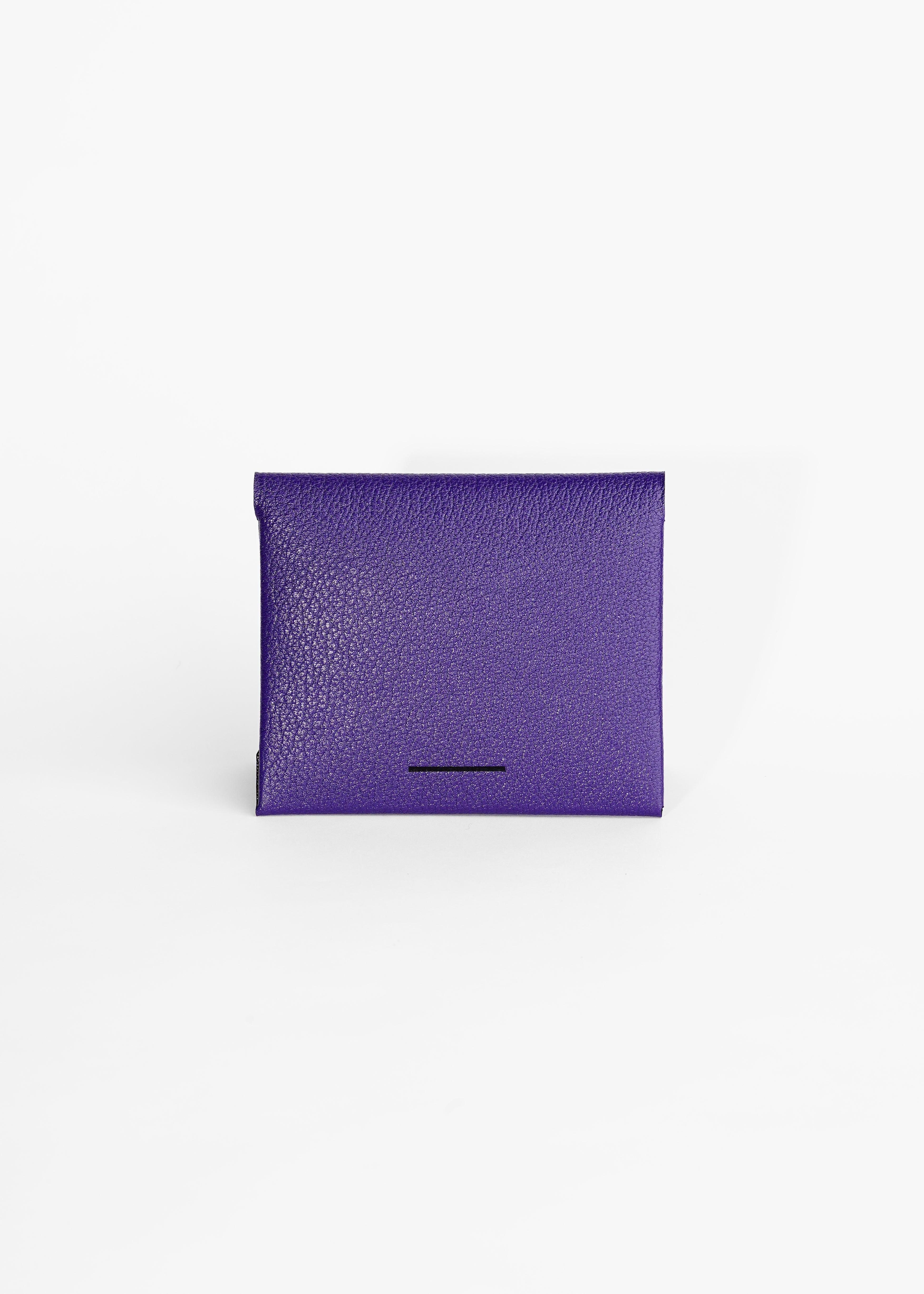 compact wallet minimal fashion designers purple コンパクトウォレット　財布　ミニマム　デザイナーズ　オシャレ　パープル　ファッション　おすすめ　見たことない goatskin 山羊革　フランス　
